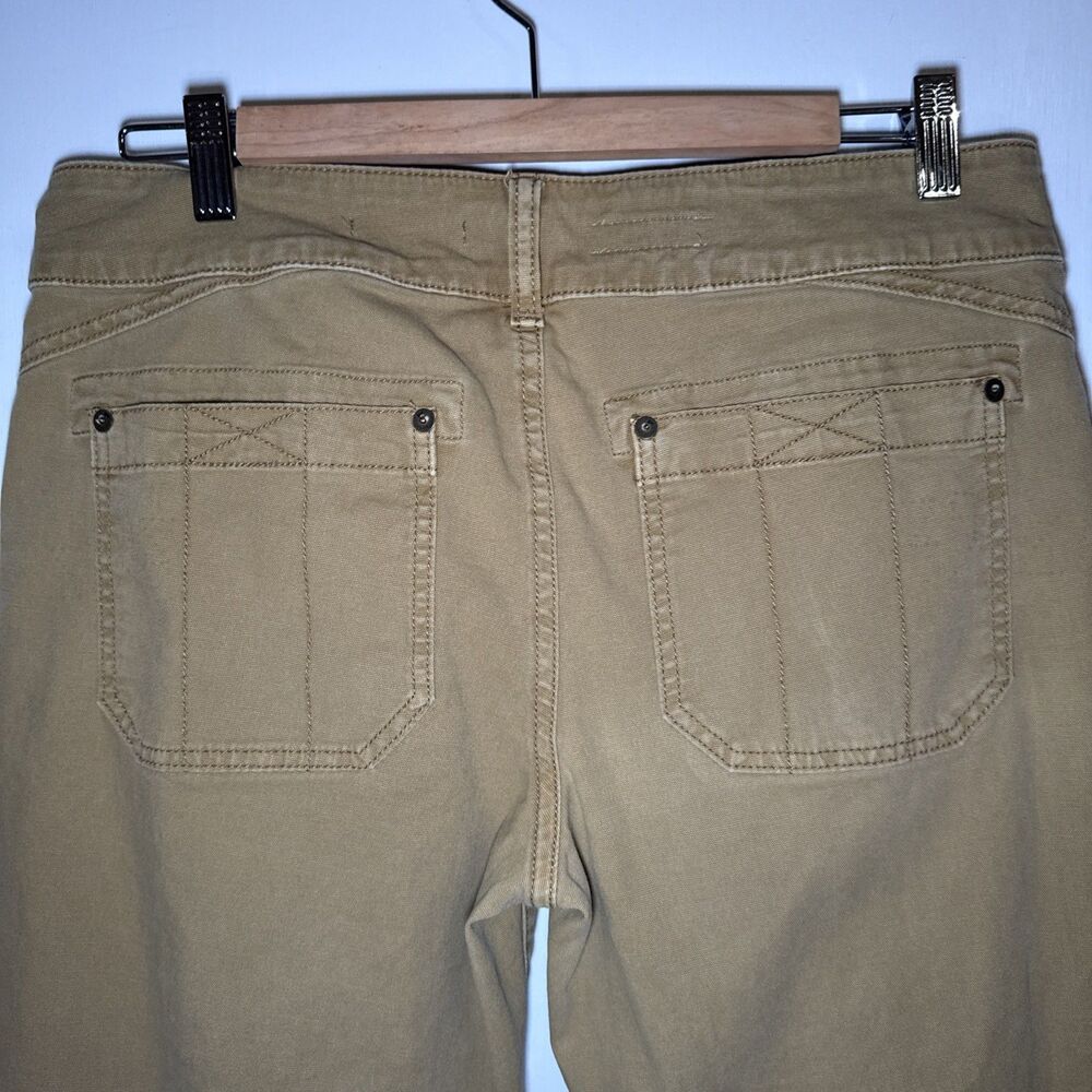 Anthropology Pilcro The Wanderer Straight Leg Pants Utility Cargo Tan | Wmn's 29 - Picture 7 of 12